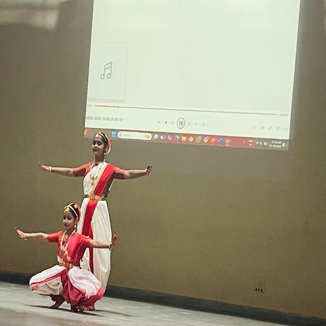 A special assembly on the Cultural Heritage of India was organised by the students of classes VI and VII on 14th October, 2024, highlighting the  significance of our heritage.